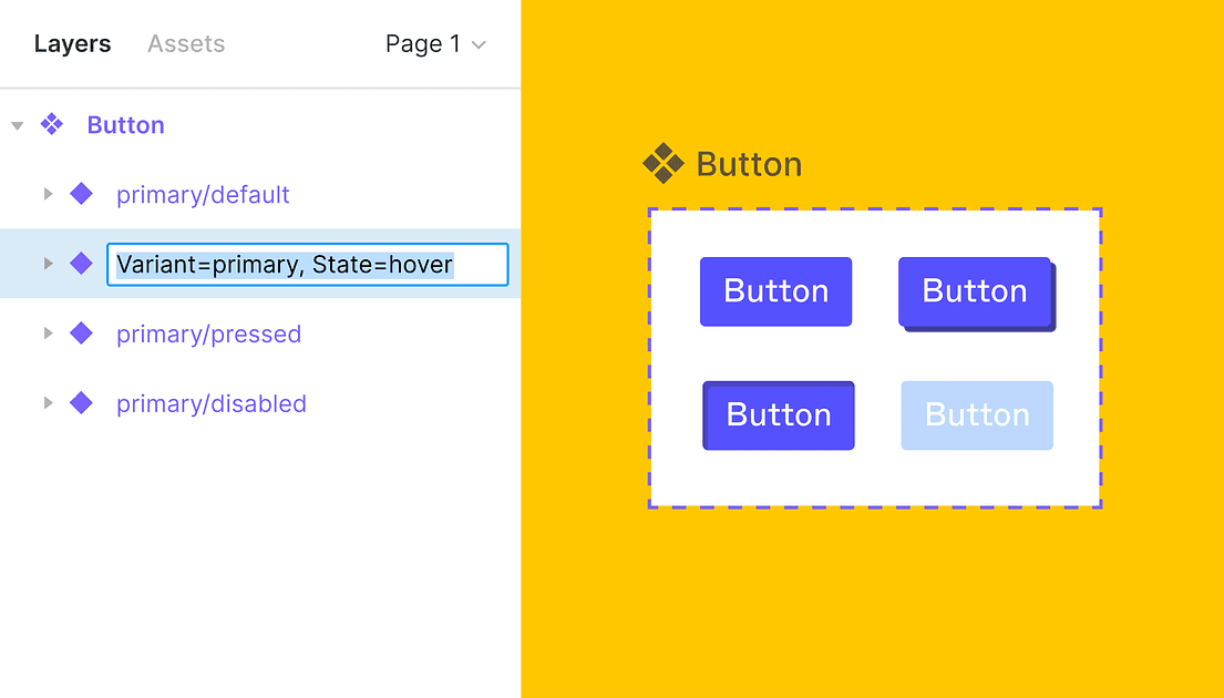 Figma: Best Practices for Variants in Your Active Design System