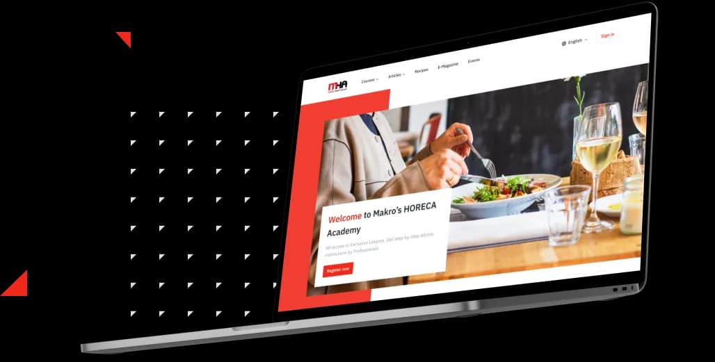 Makro HORECA Academy E-Learning Platform - 1